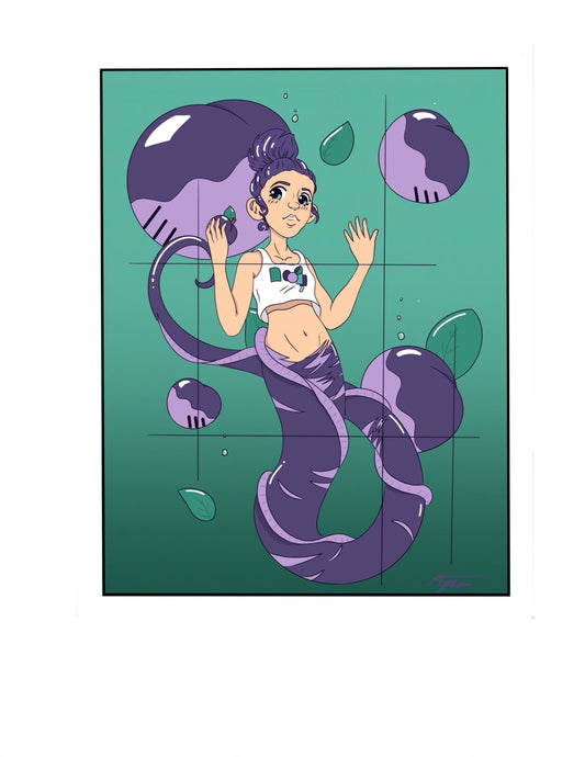 Plum Mermaid