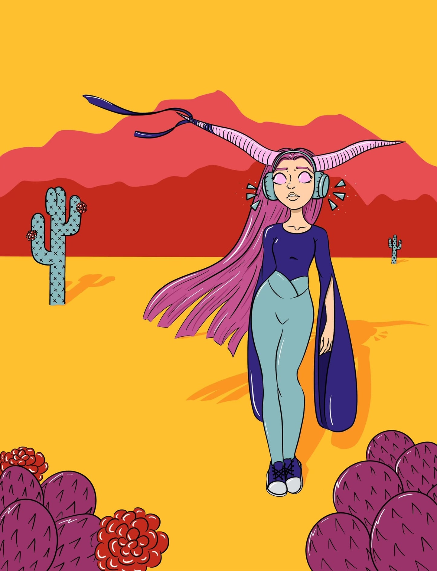 Desert girl